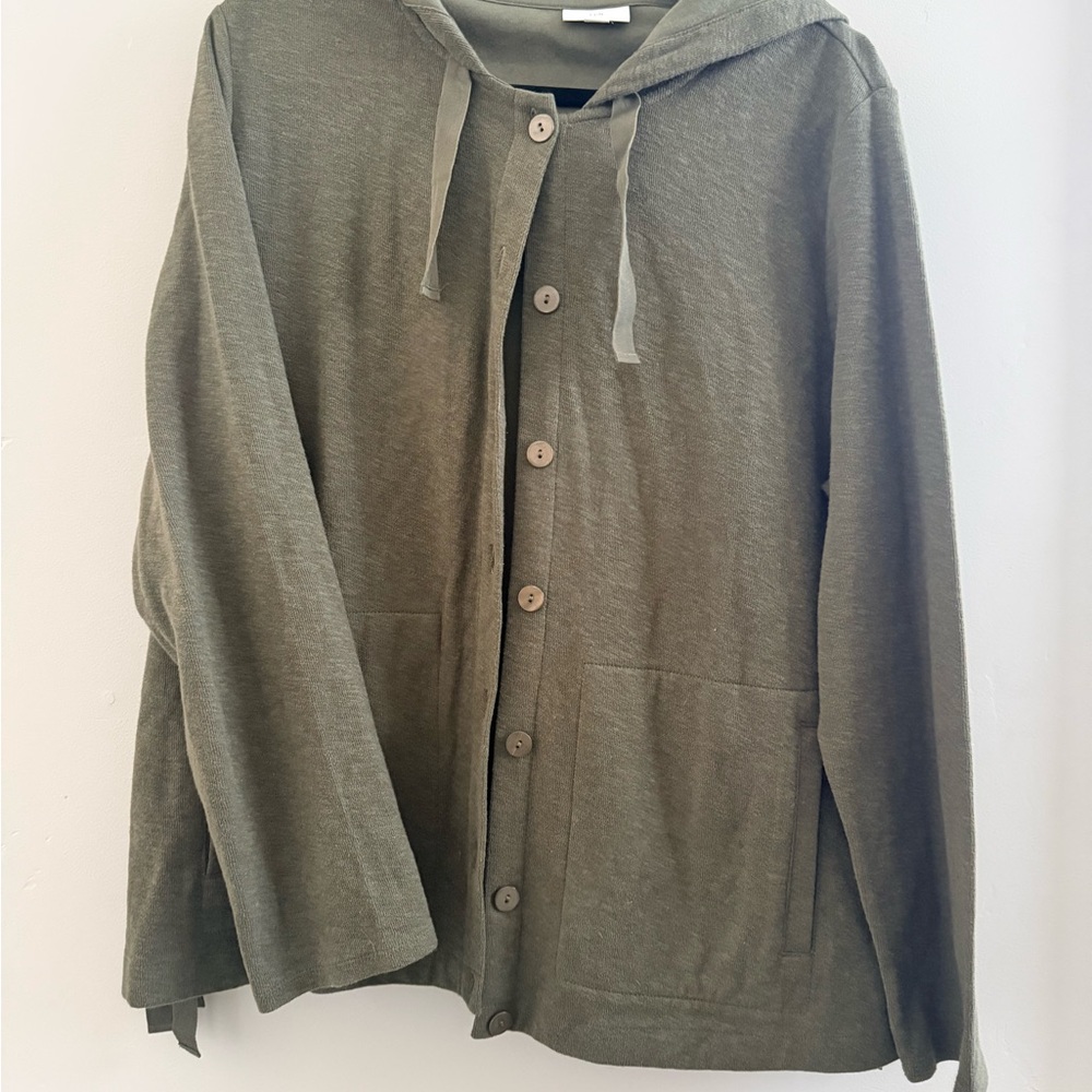 J. Jill Olive Utility Jacket